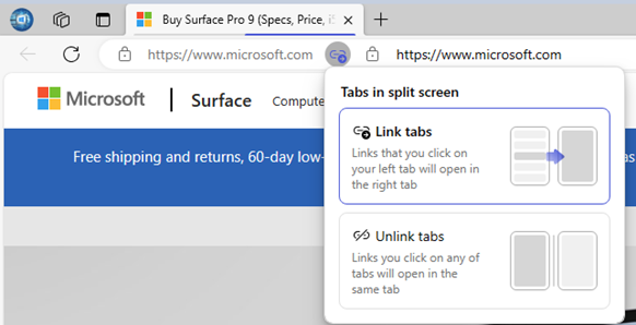 Split Screen Example