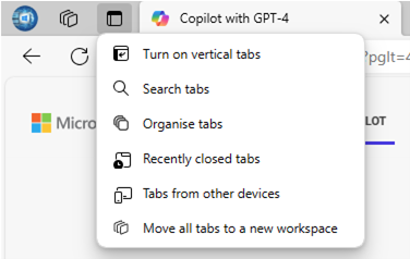 Vertical Tabs Example